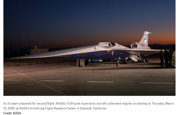 NASA to Brief Media on X-59 Supersonic Aircraft Flight Tests After 2nd California Mission NASA to Brief Media on X-59 Supersonic Aircraft Flight Tests After 2nd California Mission