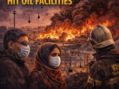Israel Strikes Iran Oil Fields, Black Rain Envelopes Tehran; Breathing Problem Pervades