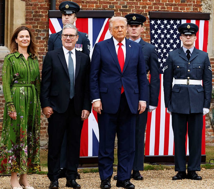 Starmer and Trump