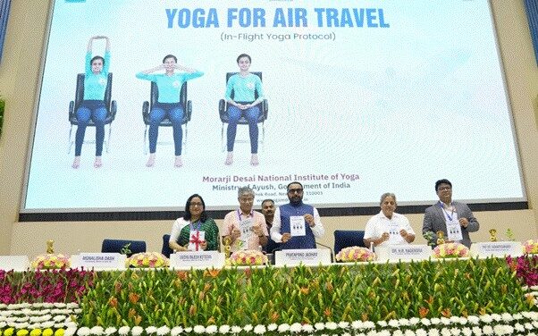 Stay Fit While You Fly: Ayush ministry launches Smart yoga regime to Air Travellers