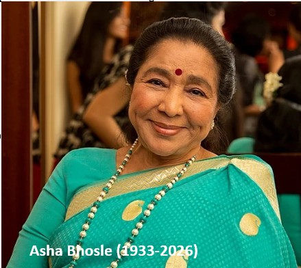 Legendary Singer Asha Bhosle Dies After Brief Illness, Leaves Behind Timeless Musical Legacy