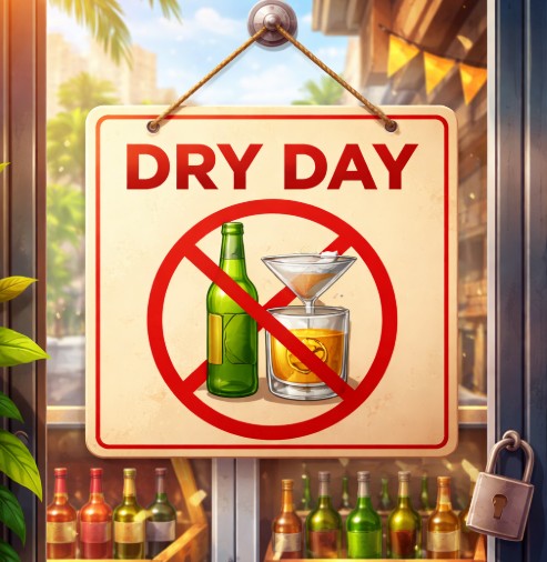 General Elections to Legislative Assemblies and bye-elections 2026; Implementation of Dry-Day