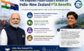 PM Shares Article Showcasing Benefits Of India–New Zealand FTA