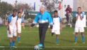 PM Modi Kicks Off Football Session With Youngsters In Gangtok, Sikkim