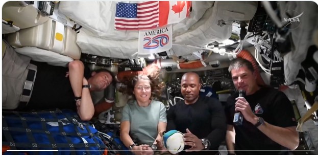 Artemis II astronauts actively shared experiences via live calls, press conferences from Orion [Watch]