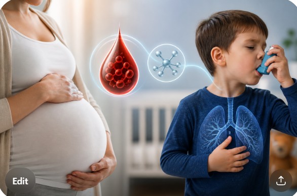 Mothers without specific fatty acid in the blood more often have children with asthma