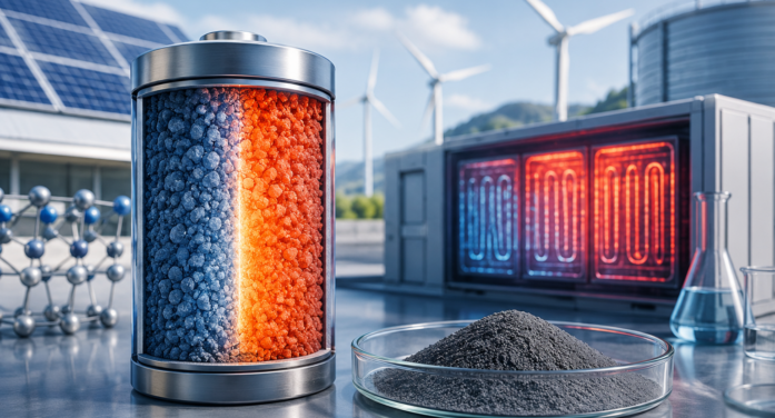 Scientists Develop Cost-Effective Thermal Battery Material For Clean Energy Storage
