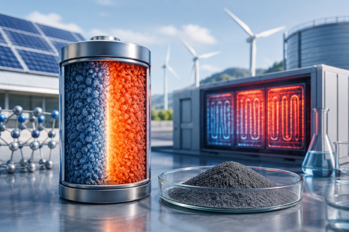 Scientists Develop Cost-Effective Thermal Battery Material For Clean Energy Storage Scientists Develop Cost-Effective Thermal Battery Material For Clean Energy Storage