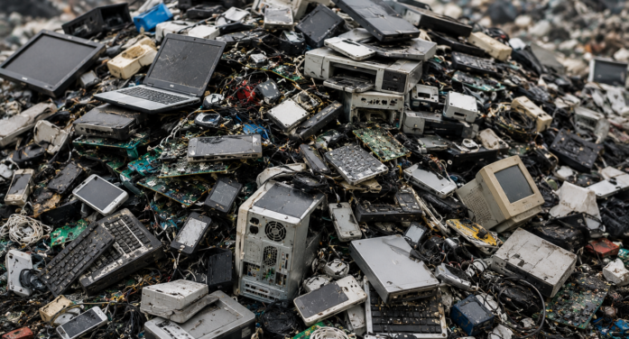 “one-pot” glue help address the massive e-waste problem
