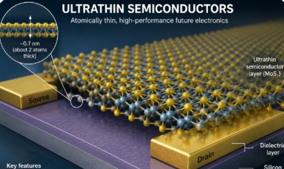 Honey-like heat flow: A new heat transport regime discovered in ultrathin semiconductors