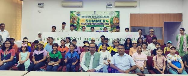 National Zoological Park Begins Summer Vacation Programme Under Mission LiFE Initiative